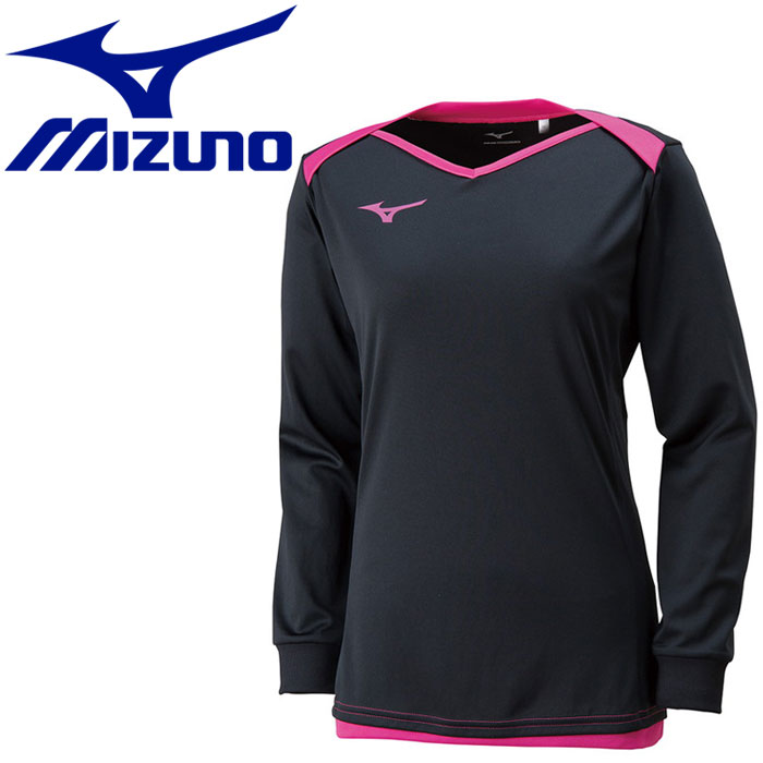 メール便送料無料 ミズノ MIZUNO バレーボール プラクティスシャツ 長袖 レディース V2MA879198