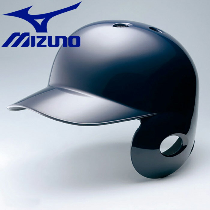 ミズノ MIZUNO 野球 軟式左打者用 ヘルメット 1DJHR10414 1