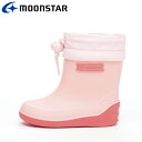 お買い得スペシャルプライス ムーンスター MoonStar MS RB B02 ピンク 13110114 子供靴 キッズ レインブーツ(4)
