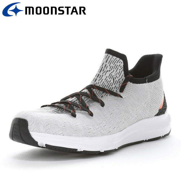 ※この商品は紐付きスリッポンタイプです。(SNGY M23リニューアル商品)【SNGYcushion（シナジークッション）EZGoシリーズ】ムーンスターのメンズスニーカーです。軽さと柔らかさが魅力のクッション性に優れたモデルで、ニットアッパ...