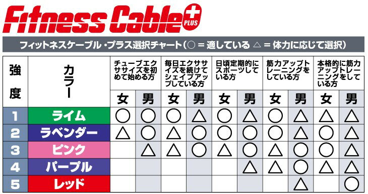 【お買い物マラソン限定店内ポイント最大20倍(2026/4/17 9:59迄)】フィノア フィットネスケーブルプラス【返品不可】
