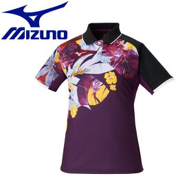 メール便送料無料 ミズノ MIZUNO 卓球 ゲームシャツ(卓球) レディース 82JA070168