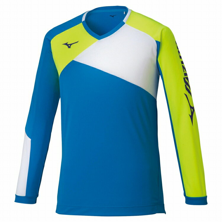 【スーパーセール期間限定店内ポイント最大20倍(3/11 1:59迄)】 メール便送料無料 ミズノ MIZUNO テニス/ソフトテニス プラクティスシャツ(長袖/ラケットスポーツ) メンズ レディース 62JA101024