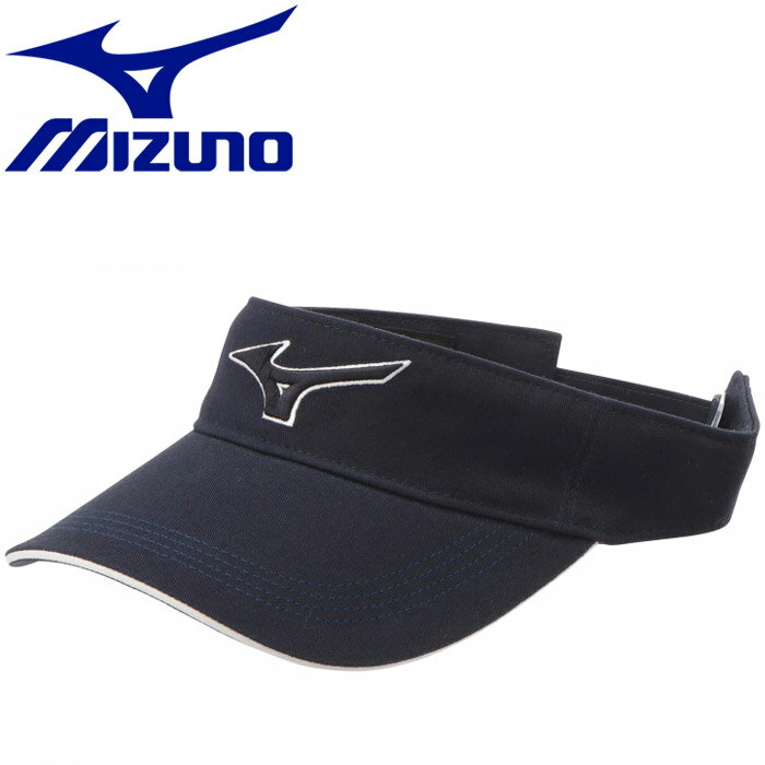 ミズノ 【お買い物マラソン期間限定店内ポイント最大20倍(5/16 1:59迄)】 ミズノ MIZUNO ゴルフ コットンツイルバイザー [メンズ] 52MW1A2514