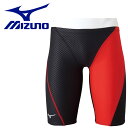 メール便送料無料 ミズノ MIZUNO 水泳 スイム 水着 競泳練習用ハーフスパッツ N2MB257596 メンズ
