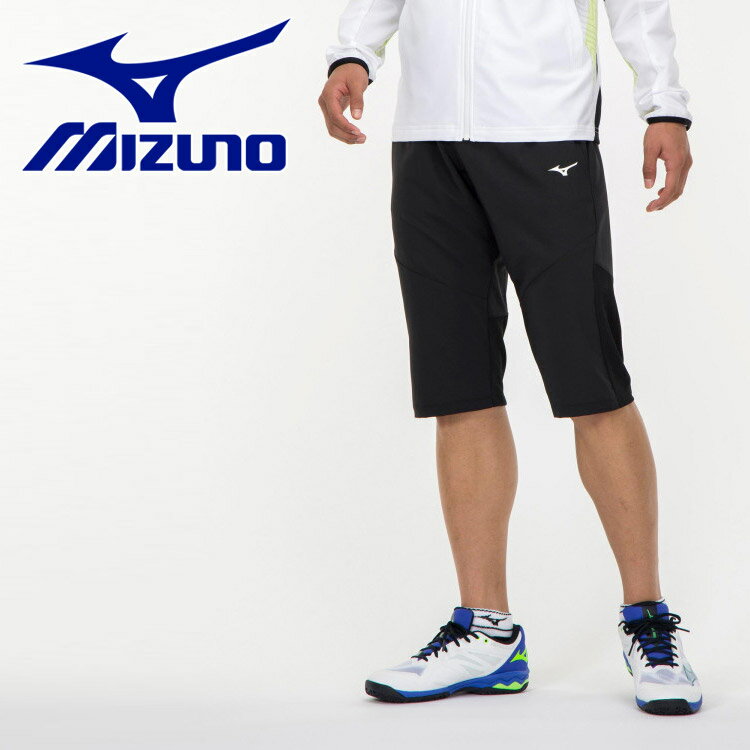  メール便送料無料 ミズノ MIZUNO テニス/ソフトテニス トレーニングクロスパンツ(7分丈/ラケットスポーツ) 62JD201509 メンズ レディース