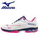 ミズノ MIZUNO テニス 【クレー/砂入り人工芝コート】ウエーブエクシードライト2 OC 61GB231713 メンズ レディース シューズ