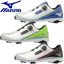 【お買い物マラソン期間限定店内ポイント最大20倍(4/24 20:00～4/27 9:59迄)】 ミズノ MIZUNO ゴルフ ネクスライト SL ボア 51GM2215 メンズ ゴルフシューズ スパイク 防水 軽量