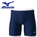 メール便送料無料 ミズノ MIZUNO 水泳 スイム 水着 ハーフスパッツ N2MBAA0114 メンズ