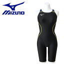 メール便送料無料 ミズノ MIZUNO スイム 水泳 水着 競泳用ハーフスーツ(マスターズバック) N2MG124098 レディース