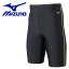 メール便送料無料 ミズノ MIZUNO 水泳 水着 スイム アクアフィットネス用ルーズスパッツ メンズ N2JBA61095