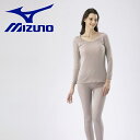 メール便送料無料 ミズノ MIZUNO 発熱素材 ブレスサーモアンダーウエア 中厚ソフト for Daily ラウンドネック9分袖シャツ レディース C2JAA...