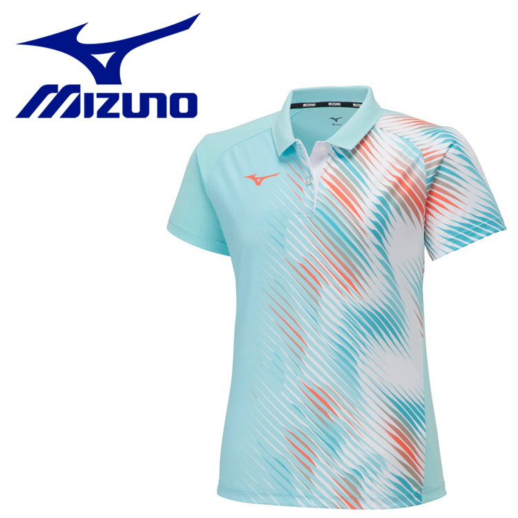 【お買い物マラソン限定店内ポイント最大20倍(10/24 20:00〜10/27 9:59迄)】 メール便送料無料 ミズノ MIZUNO テニス ゲームシャツ(ラケットスポーツ) 62JAA20420 レディース