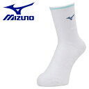 メール便送料無料 ミズノ MIZUNO テニス ミドルソックス 靴下 62JXA00501 メンズ レディース