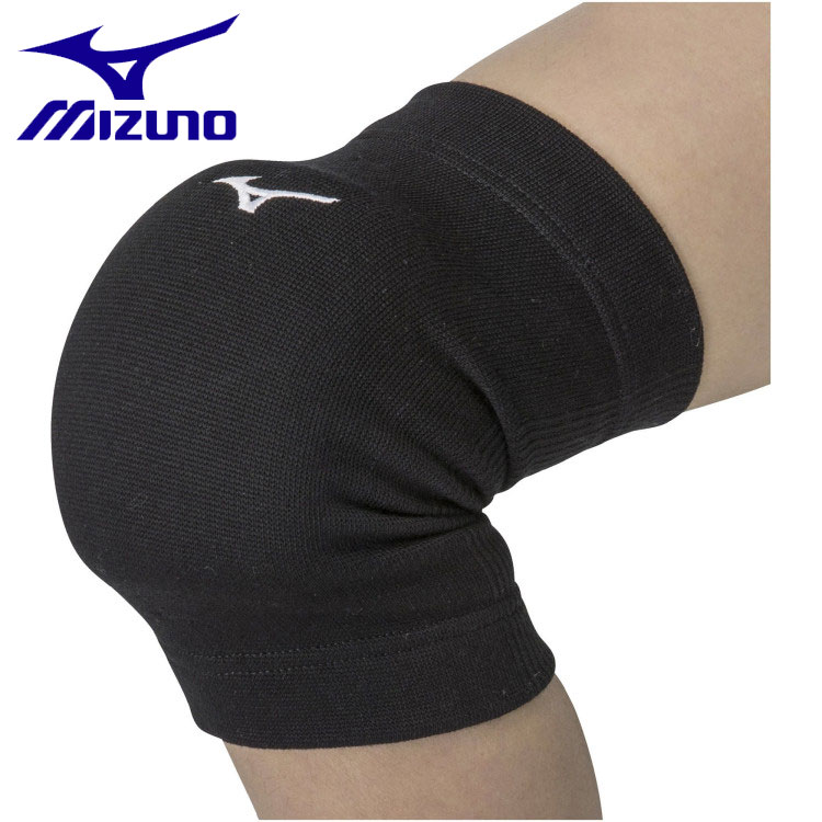 メール便送料無料 ミズノ MIZUNO 膝サポーター パッド有 2個セット バレーボール ジュニア V2MYA40009