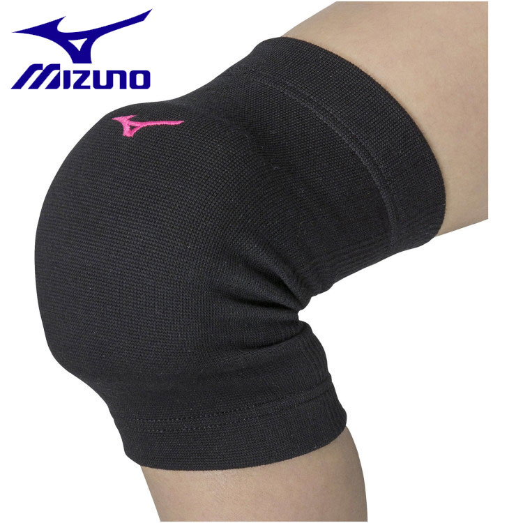 メール便送料無料 ミズノ MIZUNO 膝サポーター パッド有 2個セット バレーボール ジュニア V2MYA40097