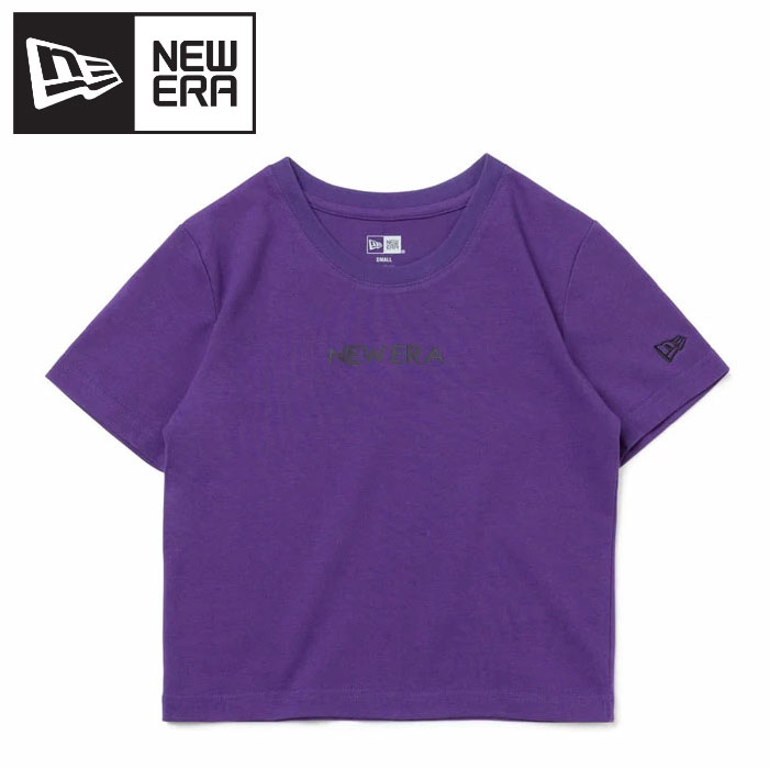 【スーパーセール限定最終処分プライス】【返品不可】 メール便送料無料 ニューエラ ミニ コットン Tシャツ 半袖 ショート丈 Maika Yamamoto 山本舞香 NEW ERA ロゴ 13526828
