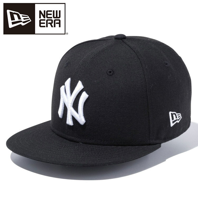 Rakuten - 【スーパーセール限定店内最大20倍(6/11 1:59迄)】 ニューエラ Youth 9FIFTY ニューヨーク・ヤンキース ブラック × ホワイト 14524532 ジュニア