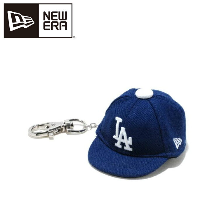 【お買い物マラソン限定店内ポイント最大20倍(2025/10/9 1:59迄)】 メール便送料無料 ニューエラ キャップキーホルダー ロサンゼルス・ドジャース チームカラー 14524797