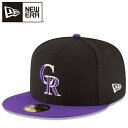 【スーパーセール期間限定店内ポイント最大20倍(9/11 1:59迄)】 ニューエラ 59FIFTY MLBオンフィールド コロラド・ロッキーズ オルタネイト 14524885