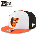 【スーパーセール期間限定店内ポイント最大20倍(9/11 1:59迄)】 ニューエラ 59FIFTY MLBオンフィールド ボルティモア・オリオールズ ホーム 14524897