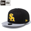 【5のつく日限定店内ポイント最大20倍(9/15 00:00~23:59迄)】 ニューエラ 9FIFTY 福岡ソフトバンクホークス ブラック グレーバイザー 14524933 メンズ レディース ユニセックス