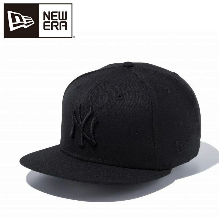 Rakuten - 【スーパーセール限定店内最大20倍(6/11 1:59迄)】 ニューエラ 9FIFTY ニューヨーク・ヤンキース ブラック × ブラック 14524957