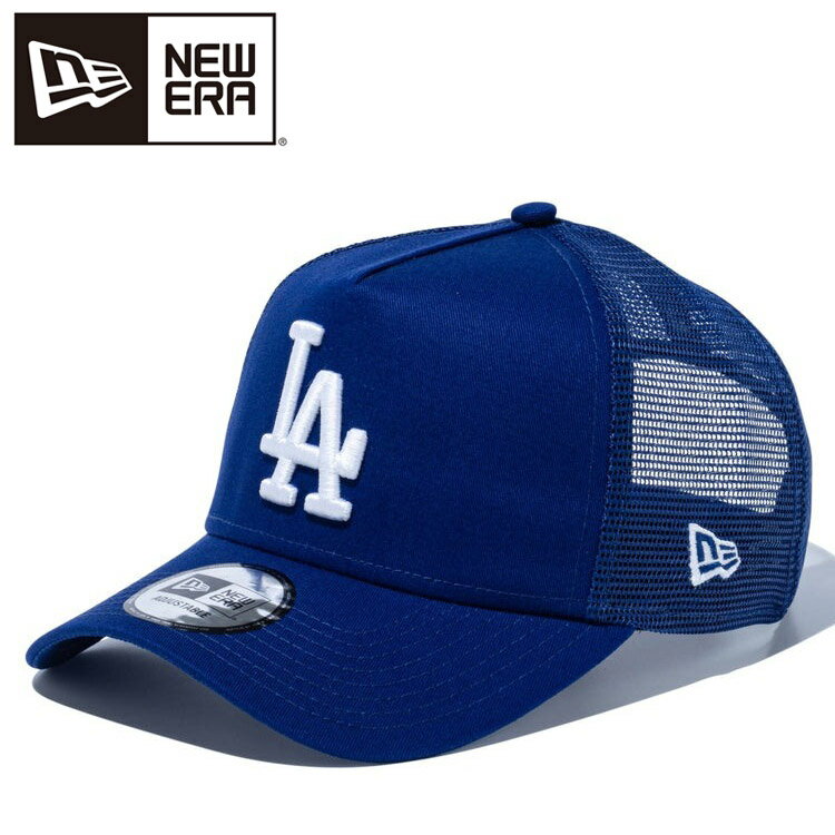 樂天商城 - ニューエラ 9FORTY A-Frame トラッカー ロサンゼルス・ドジャース ダークロイヤル × ホワイト 14524997