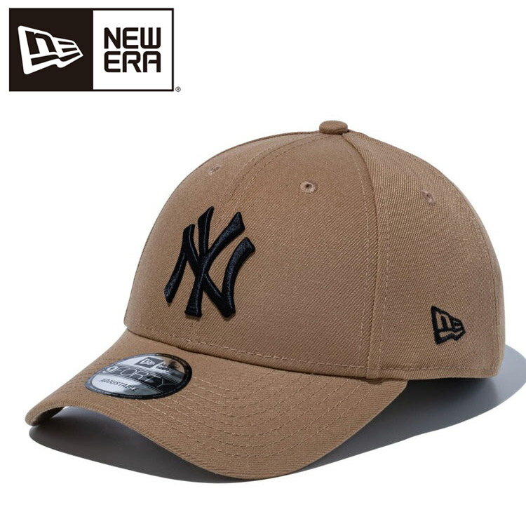 樂天商城 - ニューエラ 9FORTY ニューヨーク・ヤンキース カーキ × ブラック 14525012