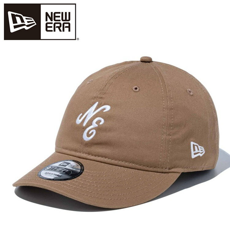 樂天商城 - 【お買い物マラソン限定店内ポイント最大20倍(2026/4/24 20:00〜)】 ニューエラ 9THIRTY クラシックロゴ ノンウォッシュコットン カーキ × ホワイト 14525055