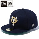 【GW期間限定店内ポイント最大20倍 5/7 9:59迄】 ニューエラ 59FIFTY NPBクラシック 読売ジャイアンツ ネイビー × メタリックシルバー 1...