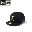 ニューエラ 59FIFTY 埼玉西武ライオンズ ブラック × ゴールド 14525171 メンズ レディース ユニセックス