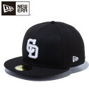 ニューエラ 59FIFTY 中日ドラゴンズ ブラック × スノーホワイト 14525191 メンズ レディース ユニセックス