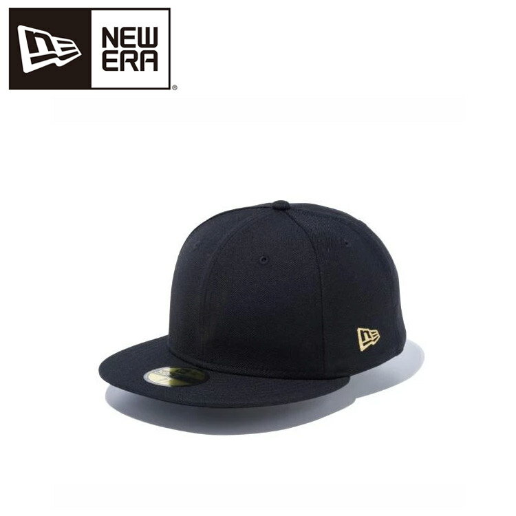樂天商城 - ニューエラ 59FIFTY ベーシック ブラック ゴールドフラッグ 14525234