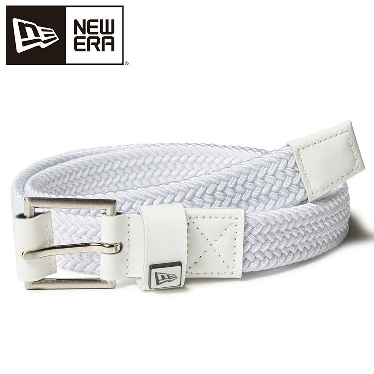 Rakuten - 【3日間限定店内ポイント最大20倍(4/18 00:00〜4/20 23:59迄)】ニューエラ BELT STRETCH WEAVE THIN WHI 14393734