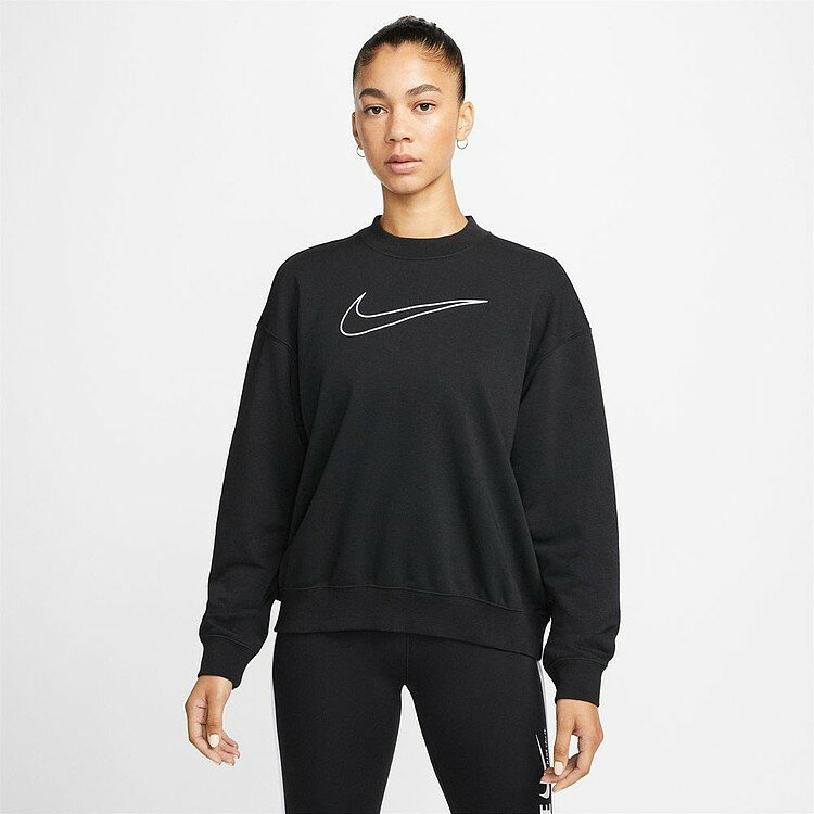 ナイキ 【クーポン対象】ナイキ ウィメンズ DF GT FT GX ESSTL L/S クルー DQ5543-010 レディース Dri-FIT ゲット フィット ウィメンズ グラフィック クルーネック スウェットシャツ 普段着 部屋着 スポーツウェア おしゃれ 【返品不可】【MD2】