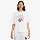 クリアランスセール 【返品不可】 メール便送料無料 ナイキ ウィメンズ NSW OC 1 ボクシー VDAY S/S Tシャツ FQ8871-100 レディース...