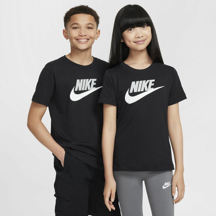 お買い得スペシャルプライス メール便送料無料 ナイキ YTH NSW フューチュラ HBR S/S Tシャツ FZ5178-010 ジュニア
