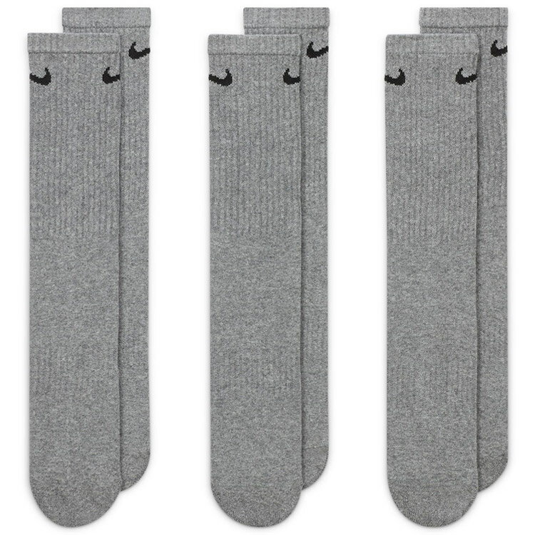 【大感謝限定店内ポイント最大20倍(12/26 1:59迄)】 お買い得スペシャルプライス メール便送料無料 ナイキ 3P エブリデイ クッション クルー ソックス SX7664-064