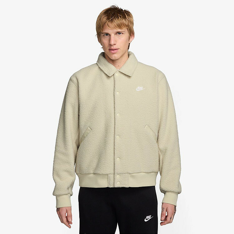 【お買い物マラソン限定店内ポイント最大20倍(2026/2/10 1:59迄)】 お買い得スペシャルプライス ナイキ クラブ SHERPA コーチ ジャケット HV1430-297 メンズ