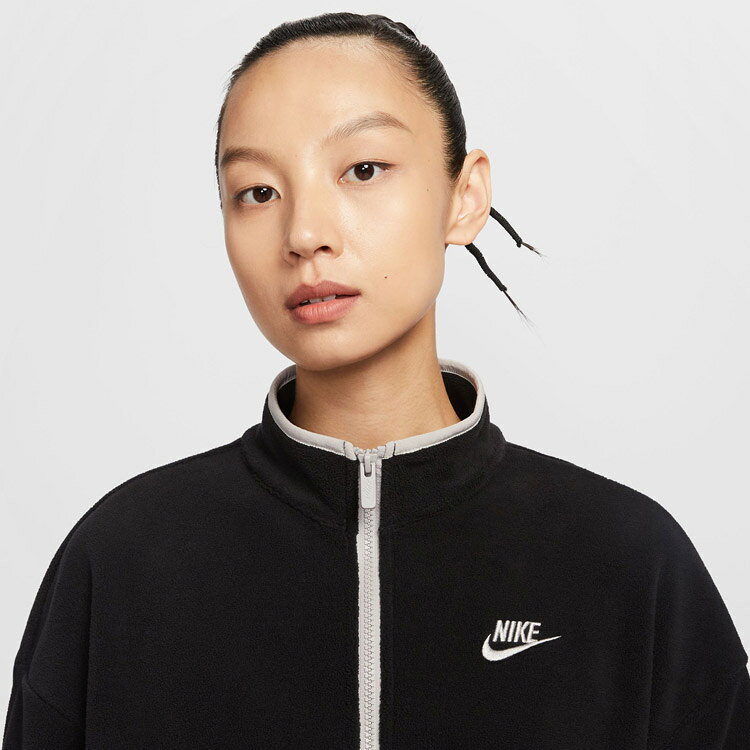 【エントリーで全品ポイント10倍(9/11 1:59迄)】 【スーパーセール限定最終処分プライス】【返品不可】 ナイキ ウィメンズ NSW クラブ フリース LSE CZY トラック ジャケット HV2731-010 レディース fzone-10667930 FZONEスポーツ サンプル画像3