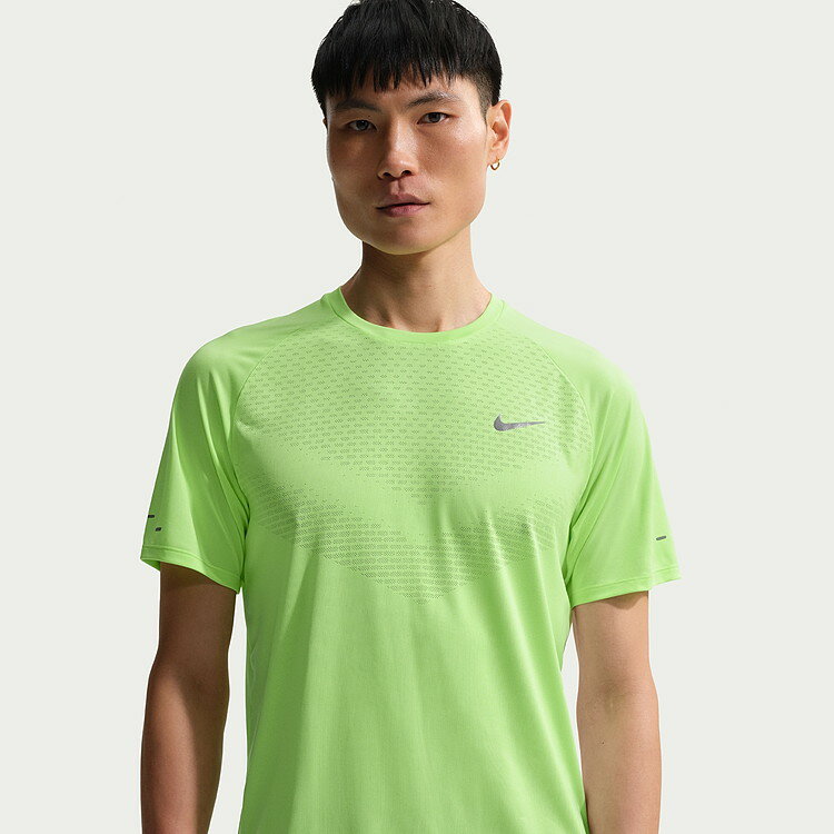 NIKE - 【お買い物マラソン限定店内ポイント最大20倍(2026/5/9 20:00〜)】お買い得スペシャルプライス メール便送料無料 ナイキ DFADV STRIDE S/S トップ HV5204-377 メンズ