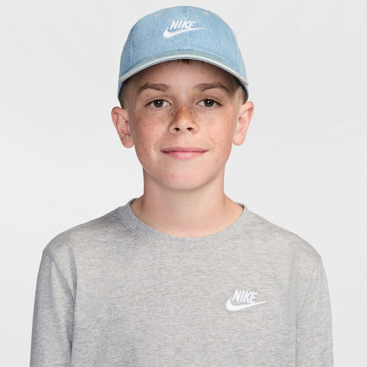 樂天商城 - お買い得スペシャルプライス ナイキ YTH クラブ キャップ US CB デニム IO8231-429 ジュニア 【地域限定送料無料】