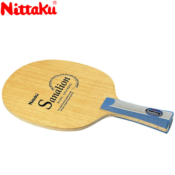 【お買い物マラソン限定店内ポイント最大20倍(4/10 1:59迄)】 ニッタク サナリオンS FL 卓球ラケット NE6777