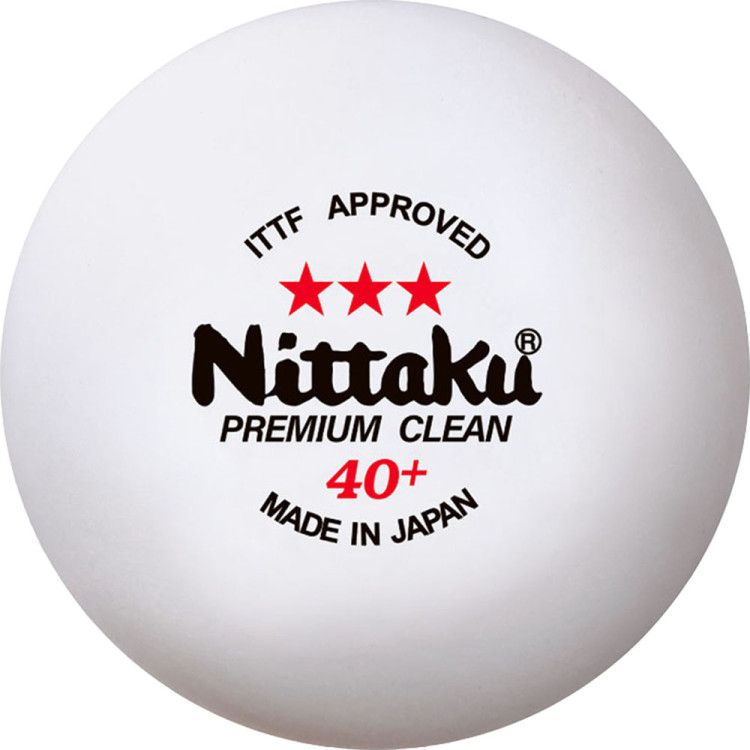 Rakuten - 【スーパーセール限定店内最大20倍(6/4 20:00〜)】 お買い得スペシャルプライス ニッタク 3スター プレミアム クリーン 1ダース NB1701 ニッタク Nittaku 卓球 ボール 国際公認球 3スター プレミアム クリーン 1ダース