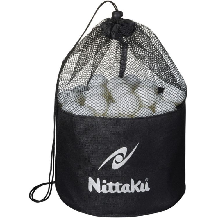 Rakuten - 【スーパーセール限定店内最大20倍(6/11 1:59迄)】 ニッタク メニーズボールバッグ NL9221 卓球用 卓球ボール入れ 多球練習【地域限定送料無料】
