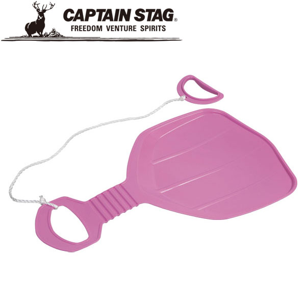 キャプテンスタッグ スカイボート (ピンク) 雪 芝 そり UX0503のサムネイル