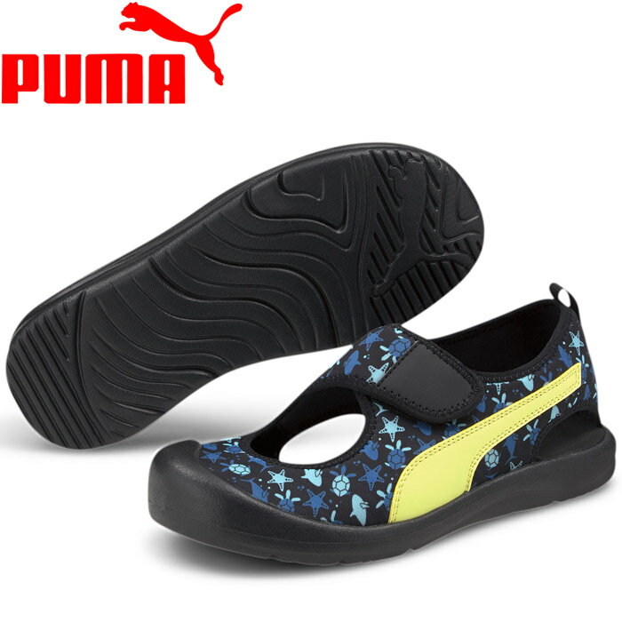プーマ アクアキャット PS 372157-09 ジュニア シューズ サンダル スニーカー 子供靴 靴 くつ