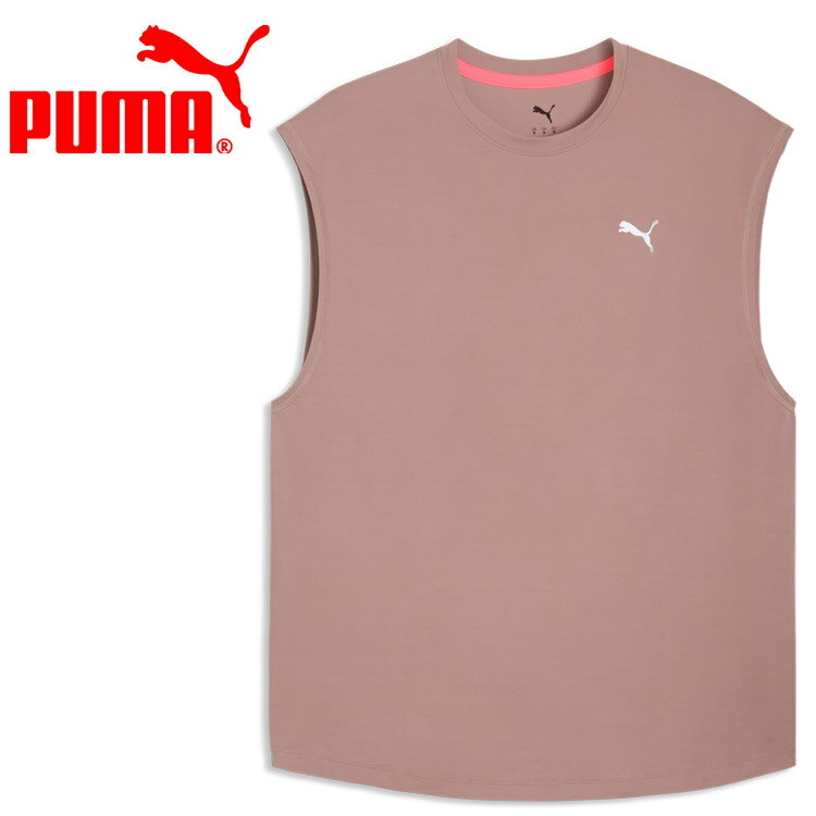 樂天商城 - 【3日間限定店内ポイント最大20倍(4/18 00:00〜4/20 23:59迄)】メール便送料無料 プーマ M Run CoolCELL スリーブレス 528420-88 メンズ