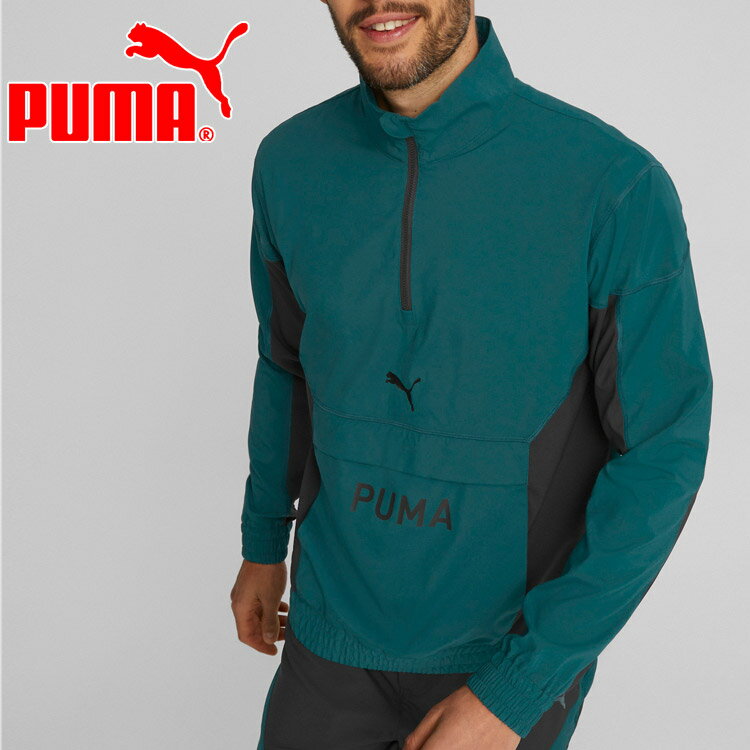 プーマ PUMA FIT ウーブン 1/2 ジップ 522971-24 メンズ